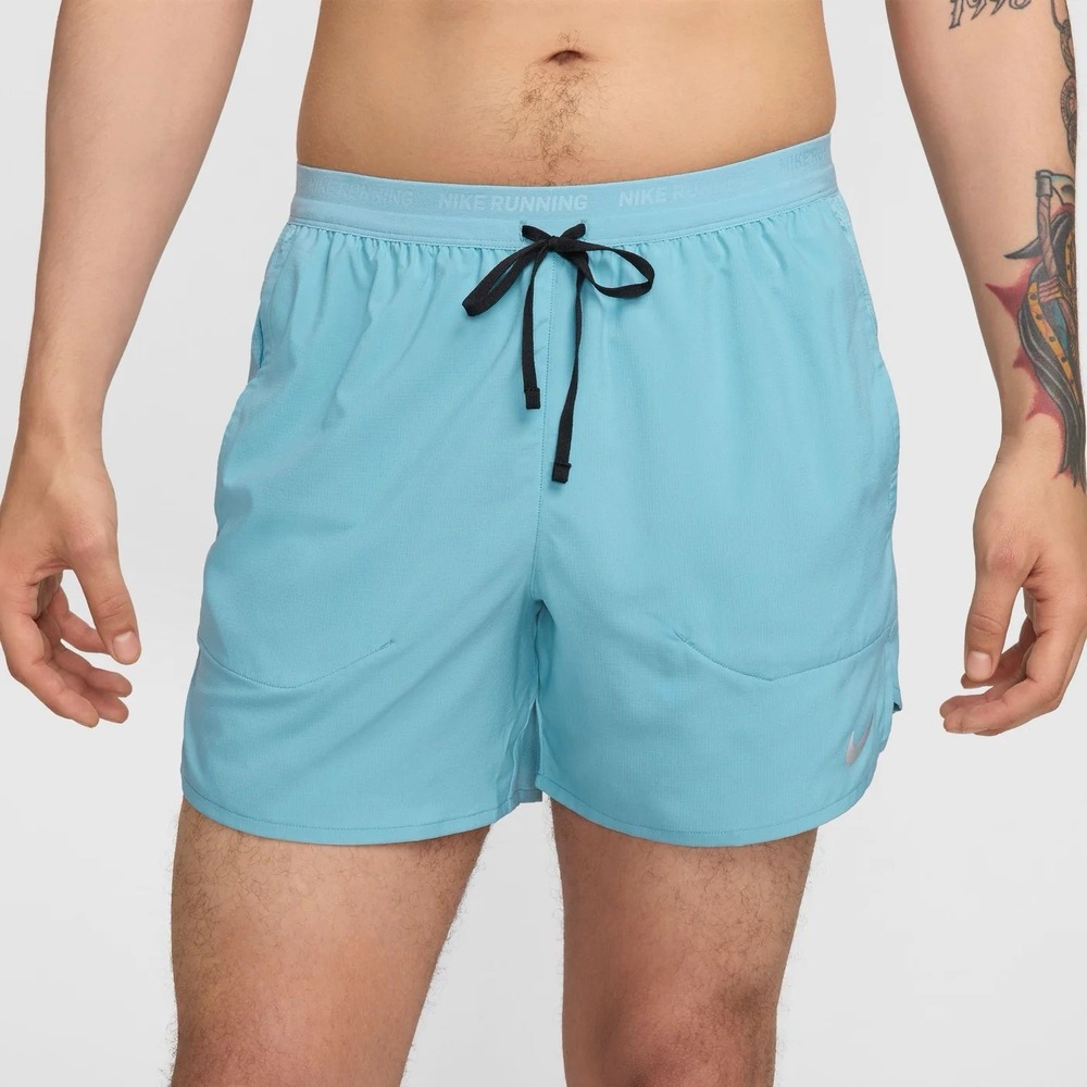 Nike Running Shorts Size XL Mens Stride Dri-FIT‎ 5" Brief-Lined sky blue $55